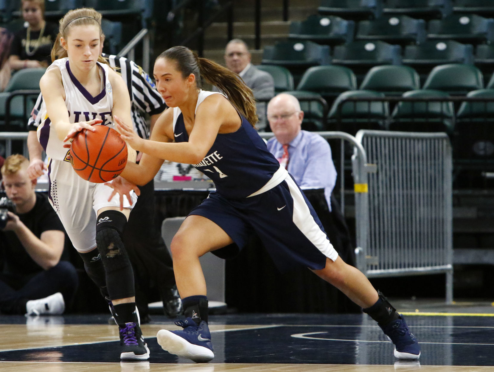 Gallery: Marquette Catholic vs. Vincennes Rivet in Class A championship